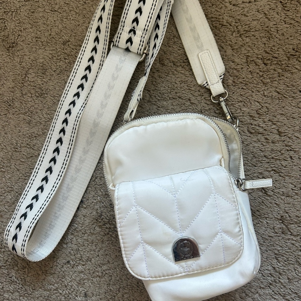 House of Harlow 1960 White Crossbody Bag